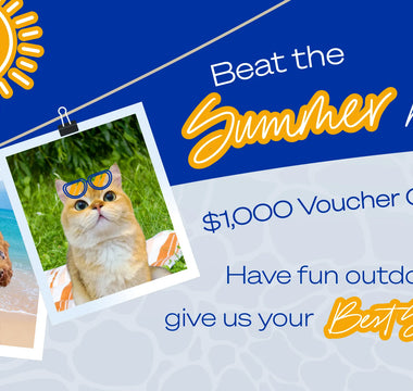 Beat the summer heat! $1,000 Voucher Giveaway