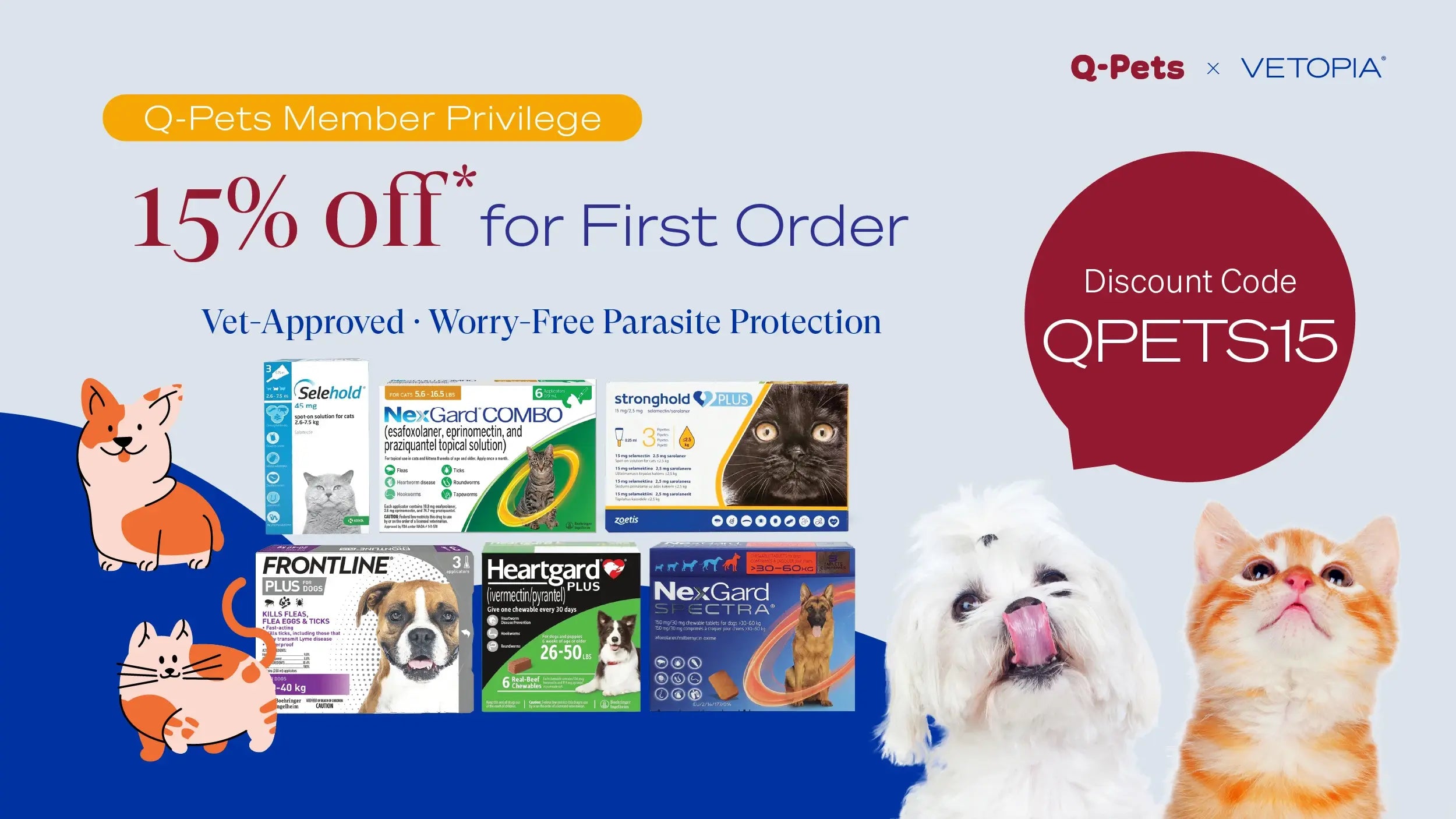 Q-Pets x Vetopia Exclusive Offer