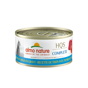 Almo Nature - HQS Complete Cat Wet Food - Tuna Recipe with Pumpkin in Gravy 70g