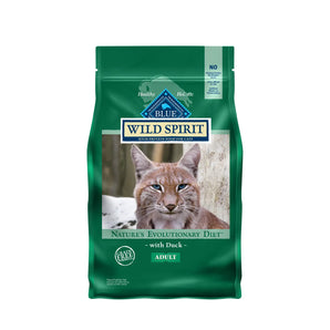 Blue Buffalo Grain-Free Cat Food - WILD Spirit Indoor Adult Duck Recipe