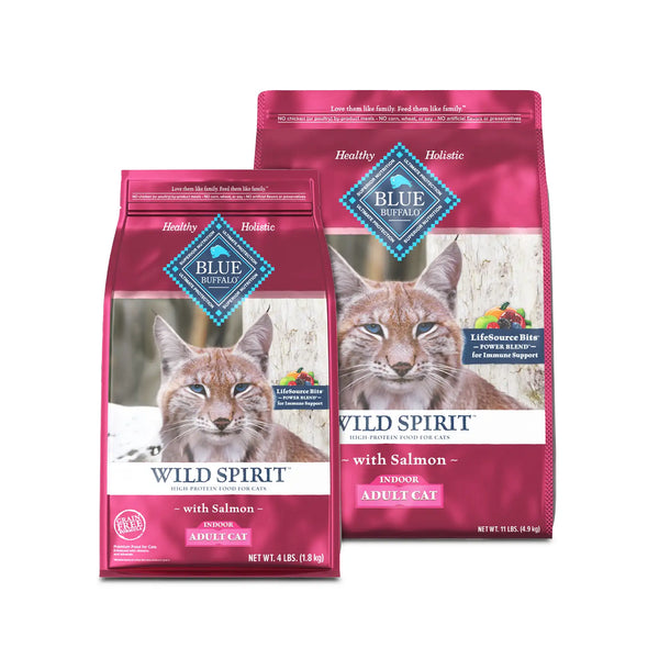 Blue buffalo indoor 2024 health cat food salmon