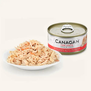 Canagan Cat Canned Food Chicken With Prawns 75g