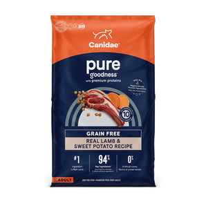 Canidae PURE Grain Free Dry Dog Food - Lamb &Sweet Potato