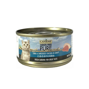 Canidae Pure Canned food for Cat - Tuna & Shredded Chicken in gravy 70g