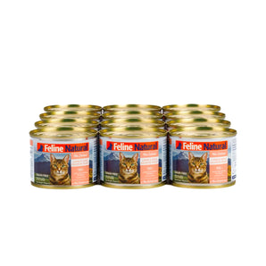 Feline Natural Canned Cat Food - Lamb & King Salmon