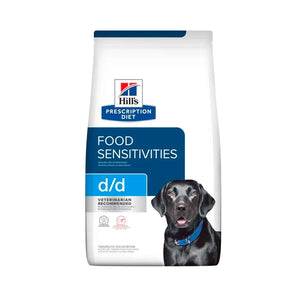 Hill's Prescription Diet - Canine D/D Skin Sensitivities "Potato & Salmon" 8lbs