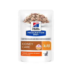 Hill's Prescription Diet - Feline k/d Kidney Care Pouch with Chicken 85g