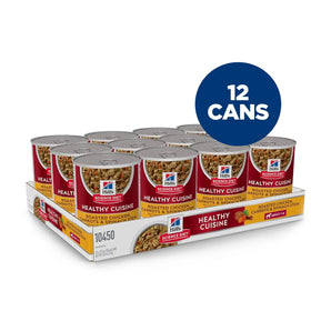 Hills Science Diet - Canine Adult Healthy Cuisine Roasted Chicken, Carrots & Spinach Stew 12.5oz