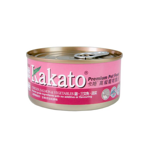 Kakato - Chicken, Salmon & Vegetables (Dogs & Cats) Canned 170gv