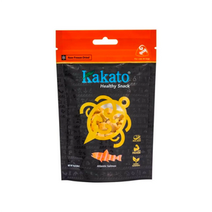 Kakato - Freeze Dried Treats For Dogs & Cats - Atlantic Salmon Dice 15g