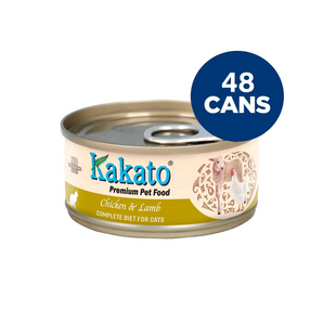 Kakato Complete Diet Tinned Food - Chicken & Lamb 70g