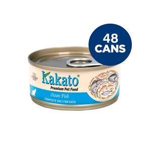 Kakato Complete Diet Tinned Food - Ocean Fish 70g