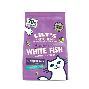 Lily's Kitchen - Fish & Turkey Senior Cat Dry Food - Vetopia