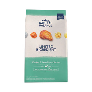 Natural Balance - Limited Ingredient Grain Free Chicken & Sweet Potato Recipe for Dogs