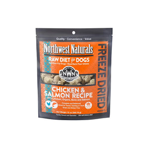 Northwest Naturals Freeze Dried Diets For Dogs - Chicken And Salmon Recipe 12oz