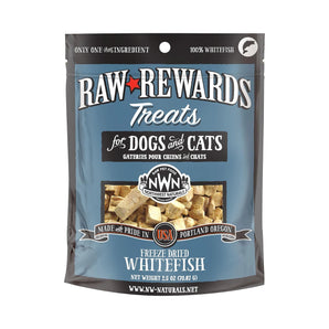 Northwest Naturals Raw Rewards Freeze Dried Treats for Dogs and Cats - WhiteFish 70g