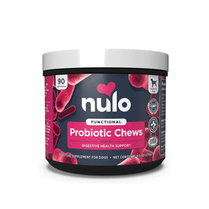 Nulo Functional Soft Chew Supplement for Dogs - Probiotic Chews 90's