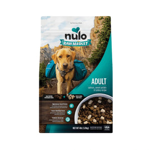 Nulo Raw Medley Dog Food - Salmon, Sweet Potato & Turkey Recipe