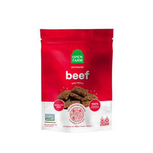 Open Farm Dehydrated Beef Dogs Treats 4.5oz