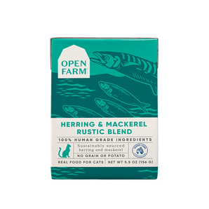 Open Farm Rustic Blend Wet Cat Food Herring & Mackerel 5.5oz