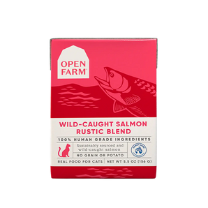 Open Farm Rustic Blend Wet Cat Food Wild-Caught Salmon 5.5oz