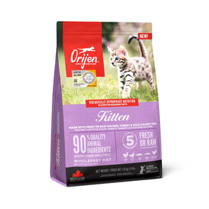 Orijen | Kitten Formula Grain-Free Dry Cat Food | Vetopia