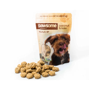 Pawsome Organic Coconut & Kale Dog Treats 200g