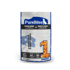 PureBites - Freeze Dried Dog Treats - Cheddar Cheese 120g