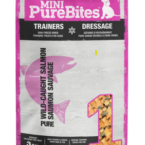 PureBites Freeze Dried Mini Training Treats - Salmon 49g