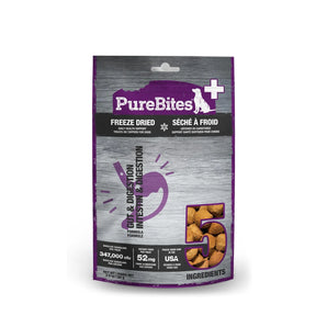 PureBites Functional Freeze Dried Dog Treats - Gut & Digestion 85g