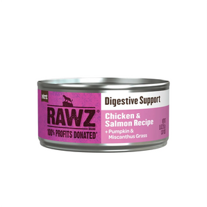 Rawz Solution Based Cat Wet Food - Digestive Support Chicken & Salmon Recipe 5.5oz