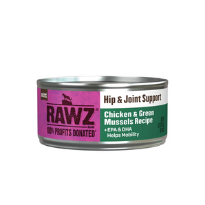 Rawz Solution Based Cat Wet Food - Hip & Joint Support Chicken & Green Mussels Recipe 5.5oz