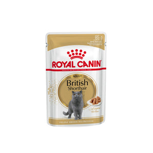 Royal Canin - Adult British Shorthair Wet Food In Gravy 85g