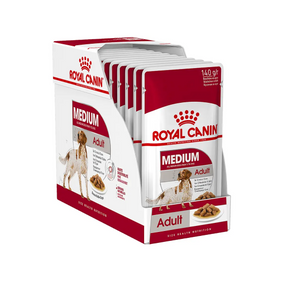 Royal Canin - Adult Medium Gravy Wet Food 140g