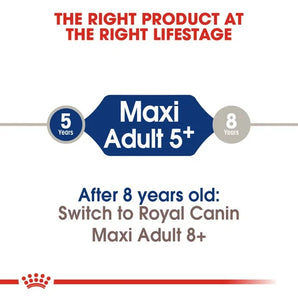 Royal Canin - MAXI Adult 5+ Dogs Dry Food 15kg