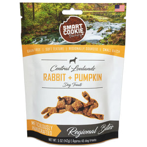 Smart Cookie Barkery Soft & Chewy Treats - Rabbit & Pumpkin 142g