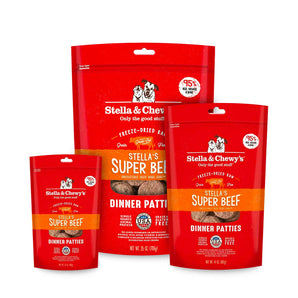 Stella & Chewy's - Freeze Dried Stella's Super Beef Dinner Patties - Vetopia