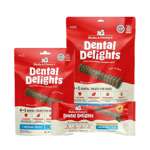 Stella & Chewy's Dental Delights for Dogs - Medium