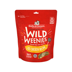 Stella & Chewy's Freeze-Dried Raw Wild Weenies Dog Treats - Chicken Recipe