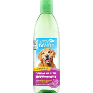 TropiClean - Fresh Breath Dental Health Solution For Dogs (Hip & Joint Support)