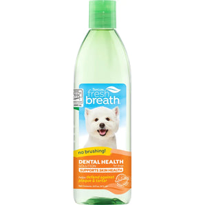 TropiClean - Fresh Breath Dental Health Solution For Dogs (Supports Skin Health)
