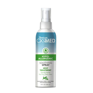 TropiClean OxyMed - Hypoallergenic Soothing Spray For Dogs & Cats 236ml