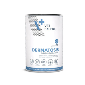 Vet Expert V+ Dermatosis (Turkey & Guinea Fowl) Dog Can Food