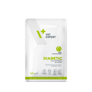 Vet Expert V+ Diabetic Cat Pouch 100g