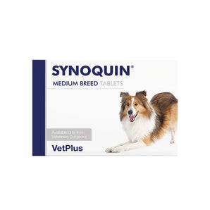 VetPlus - Synoquin Tablet (Joint Supplement for Medium Breed Dogs 10-25kg) 120 Tablets