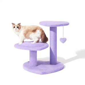 Vetreska - Heartpurrple Cat Climber (3 Platforms)