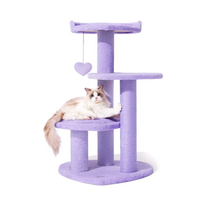 Vetreska - Heartpurrple Cat Climber (4 Platforms)