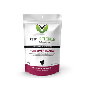 VetriScience - Vetri Liver Canine Bite-Sized Chews (Liver Supplements) 60 Chews