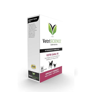 VetriScience - Vetri SAMe 90 Liver Supplement for Dogs & Cats - 30 Tablets