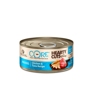 Wellness CORE Hearty Cuts For Cats - Grain Free Chicken & Tuna Can 5.5oz